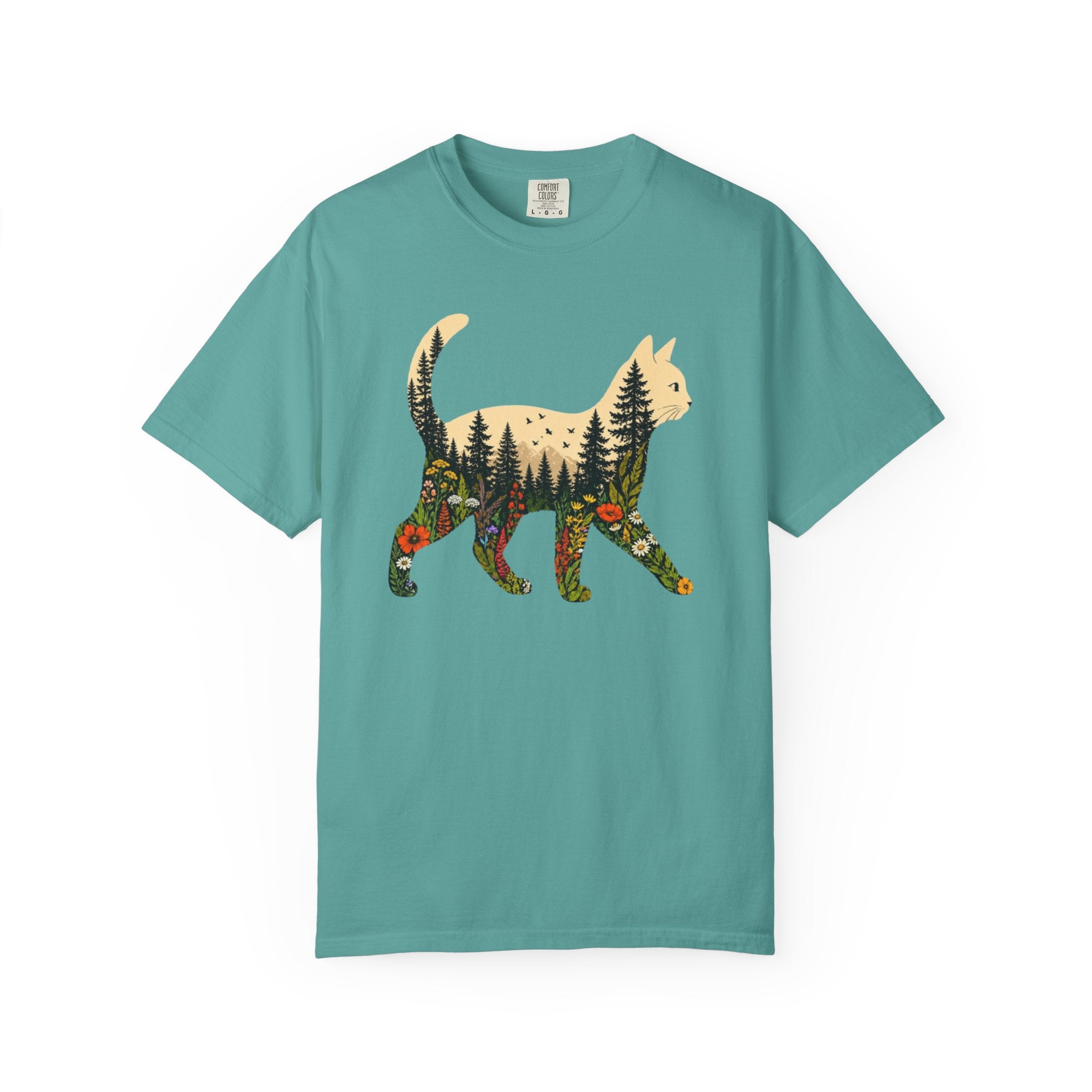 Woodland Cat Tee