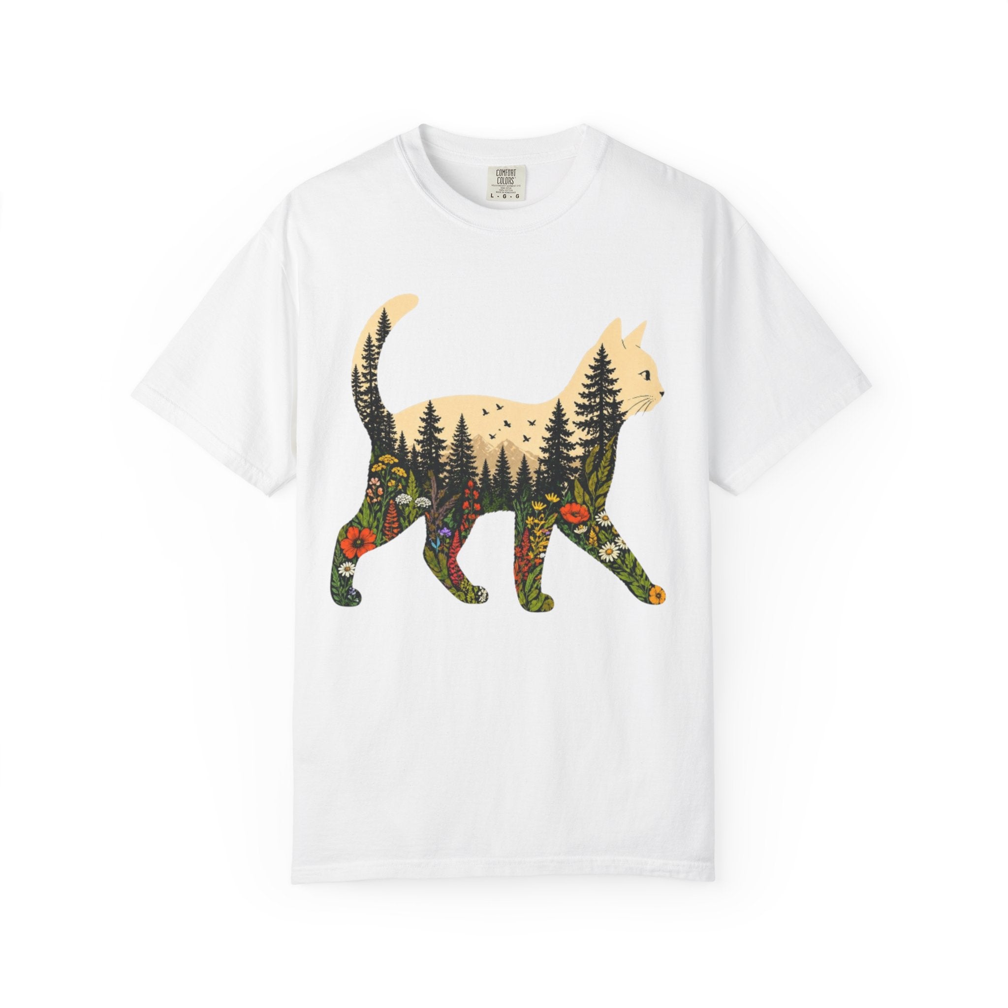 Cat Silhouette Tee