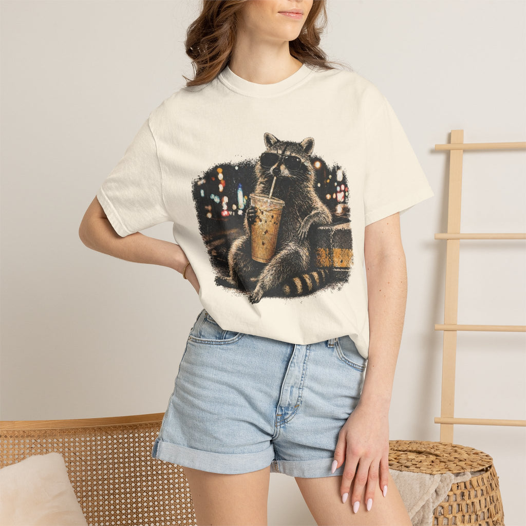 Coffee Raccoon Tee