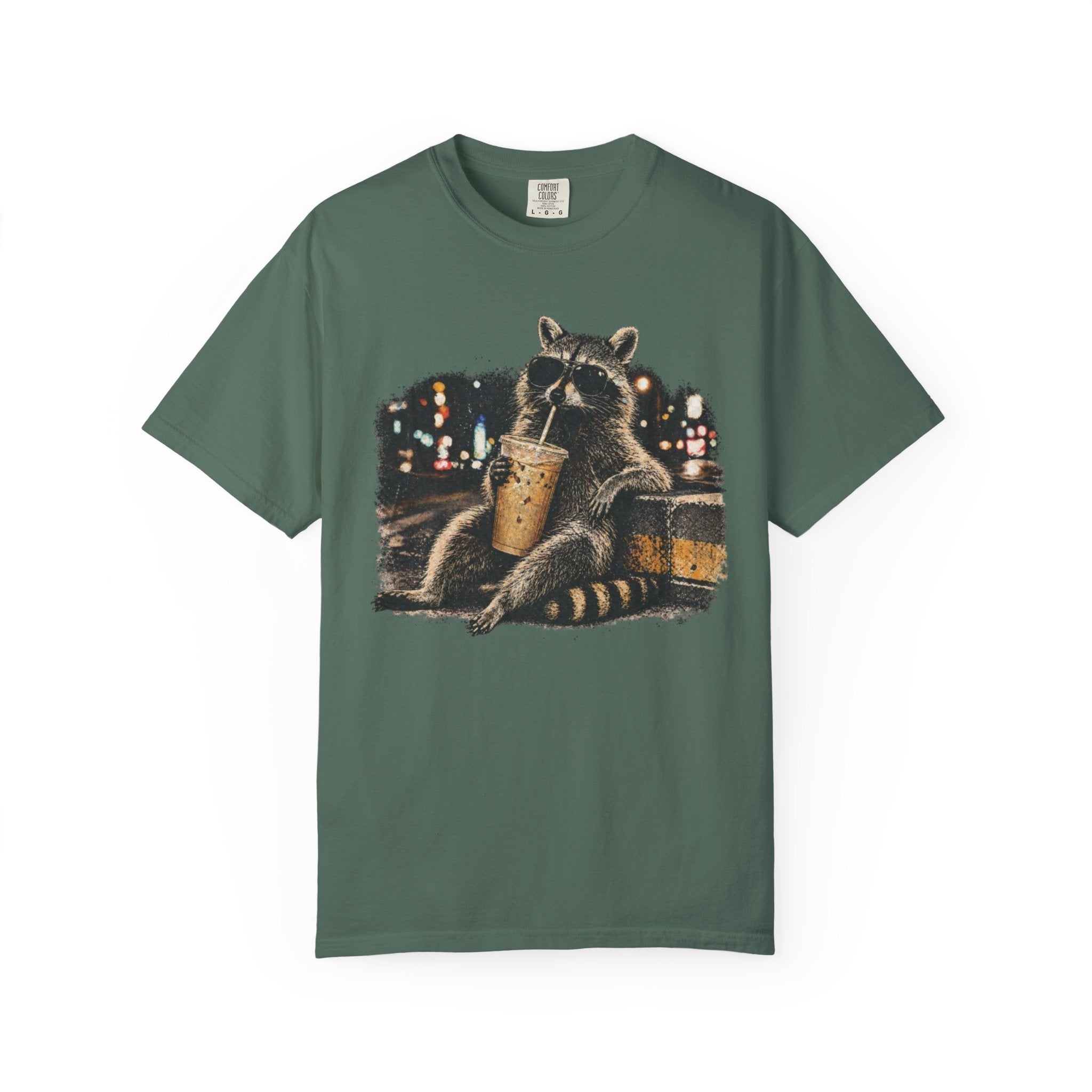 Coffee Raccoon Tee