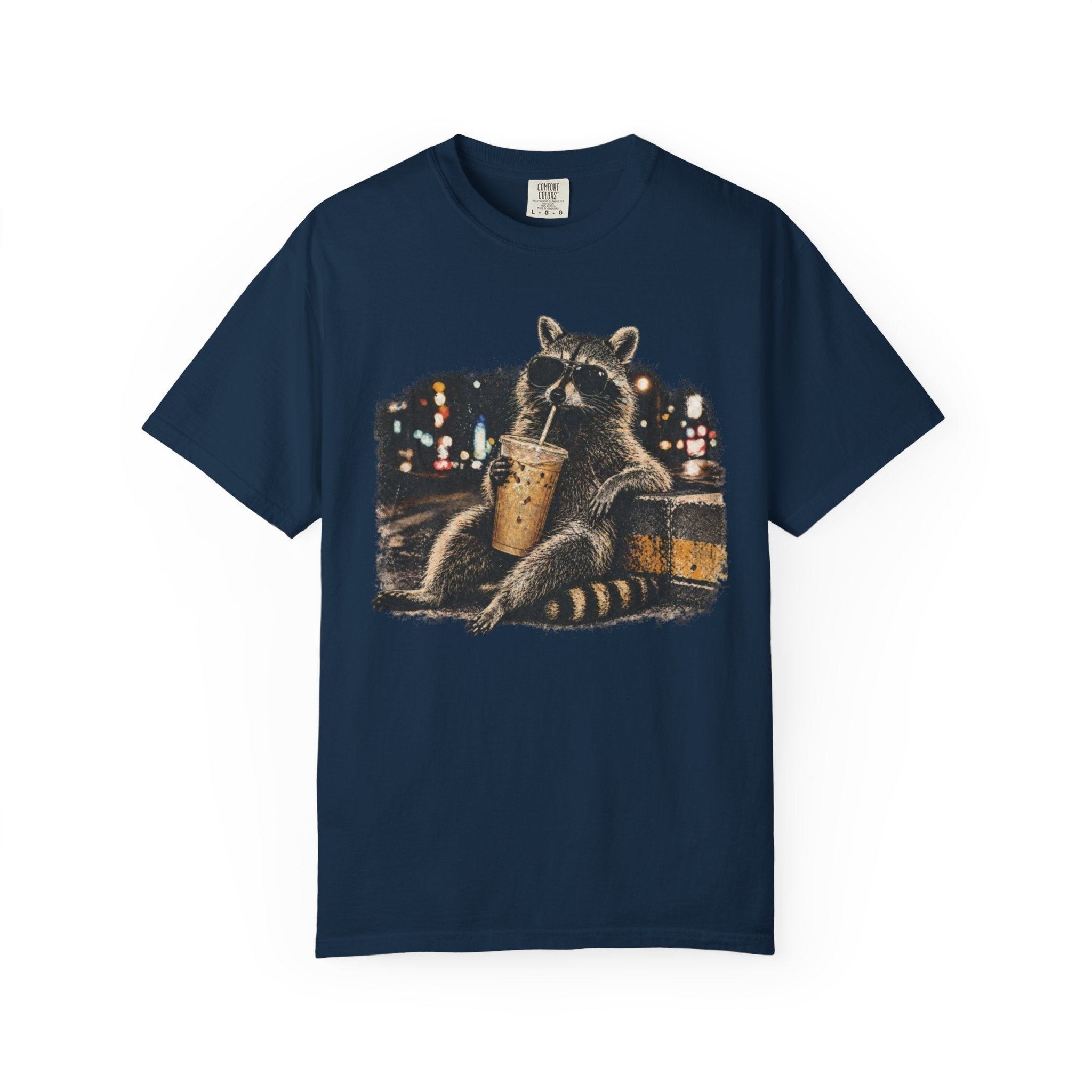Coffee Raccoon Tee