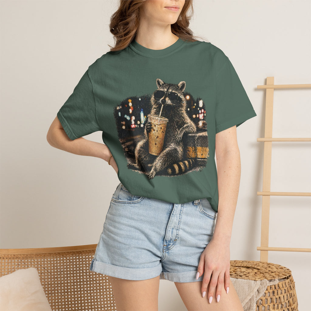 Coffee Raccoon Tee