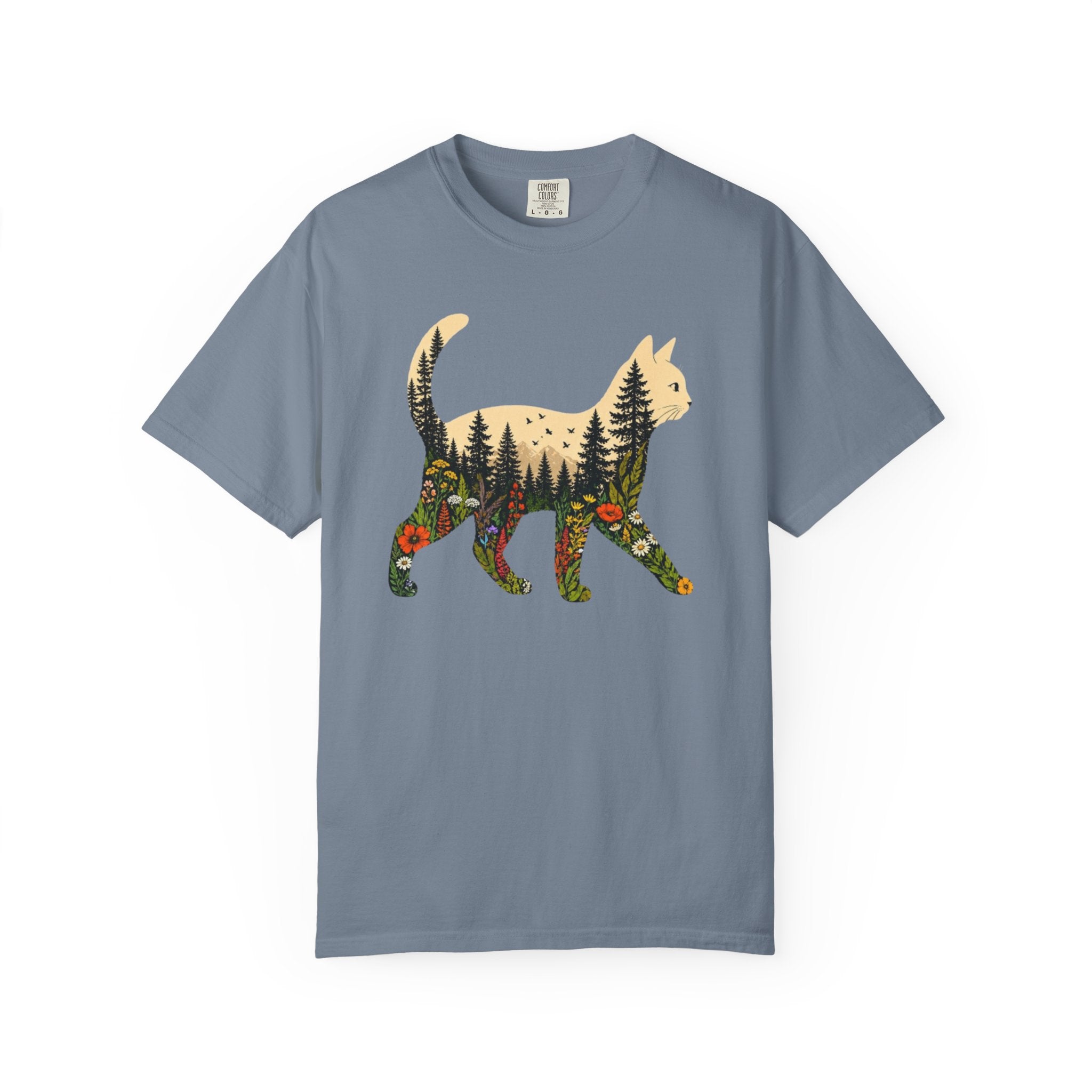 Woodland Cat Tee