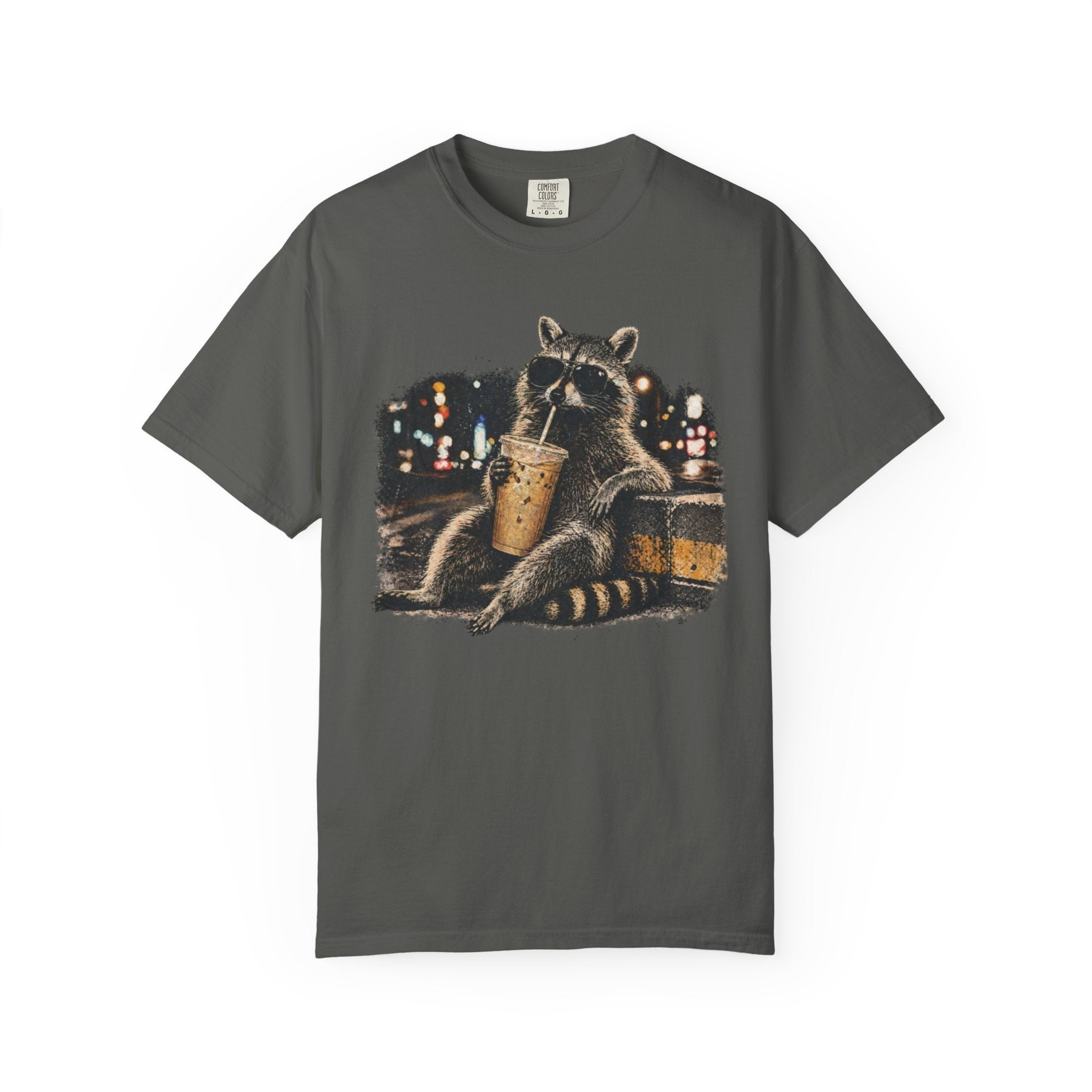 Coffee Raccoon Tee