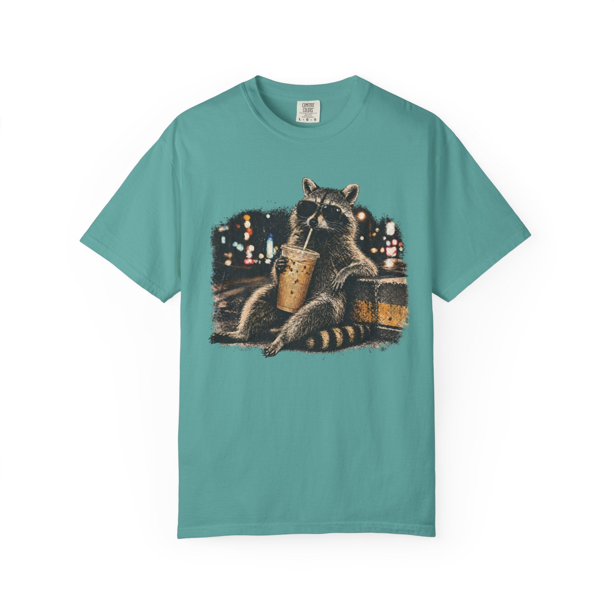 Coffee Raccoon Tee
