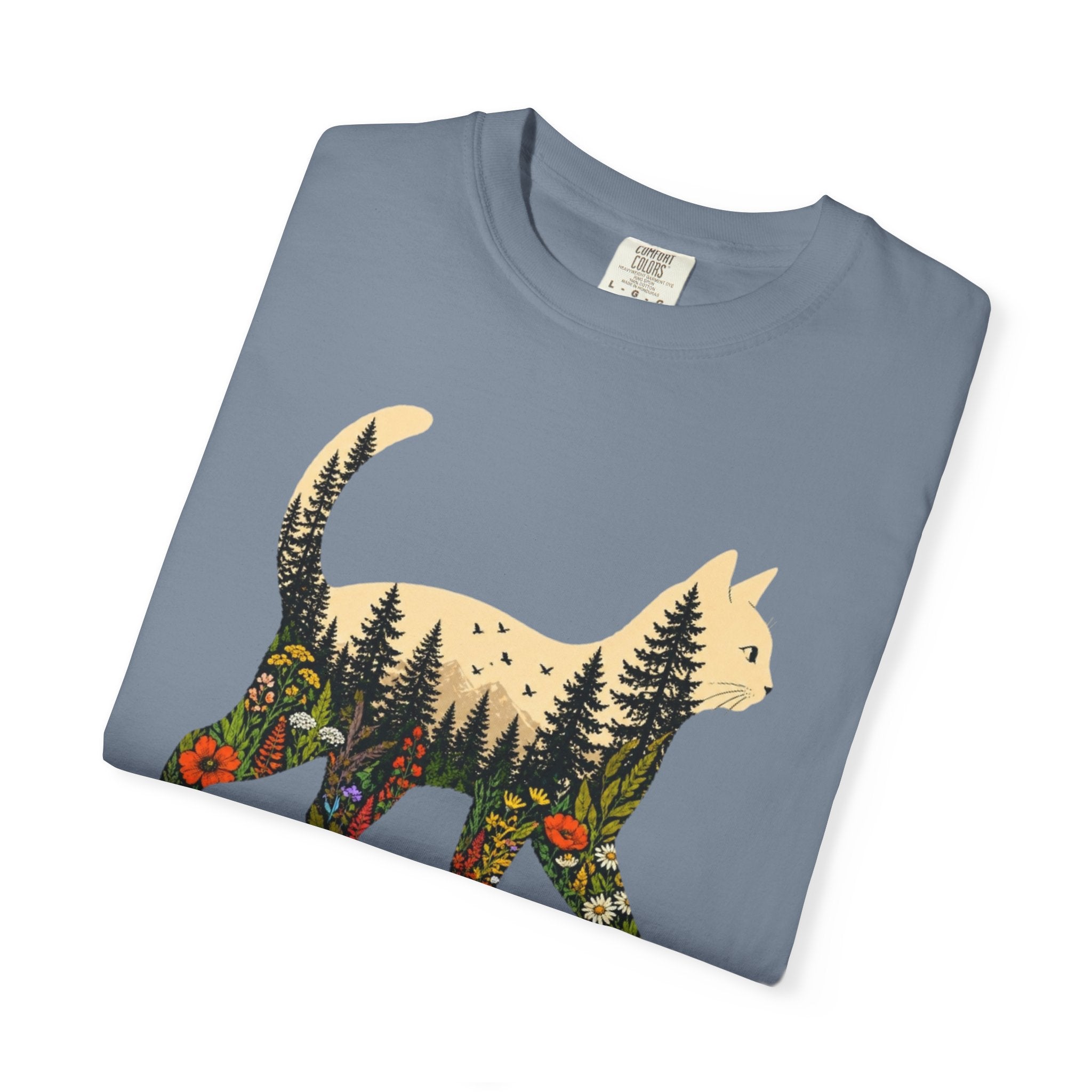Woodland Cat Tee