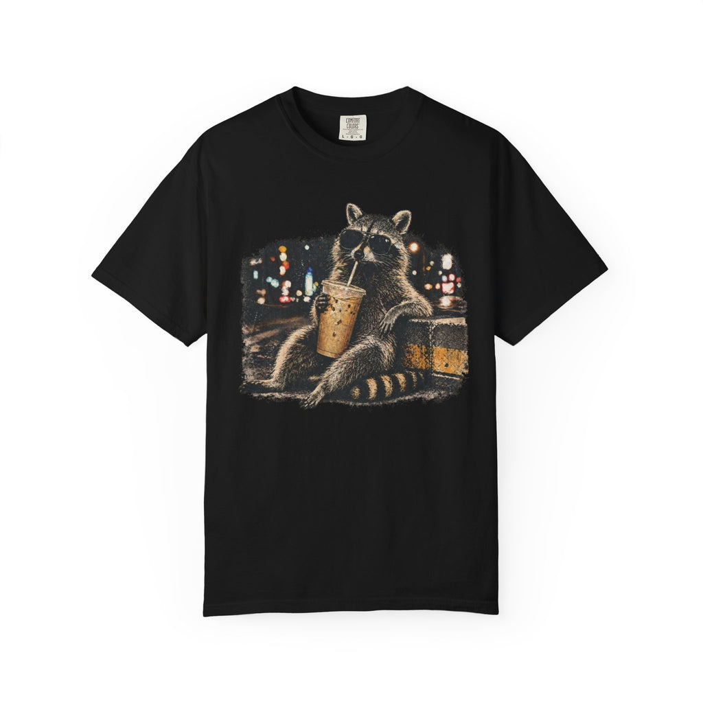 Coffee Raccoon Tee