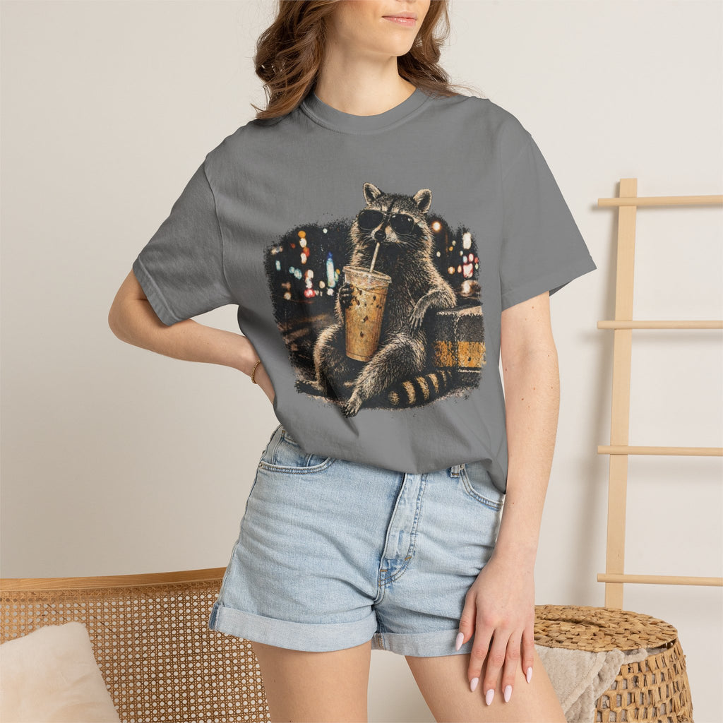 Coffee Raccoon Tee