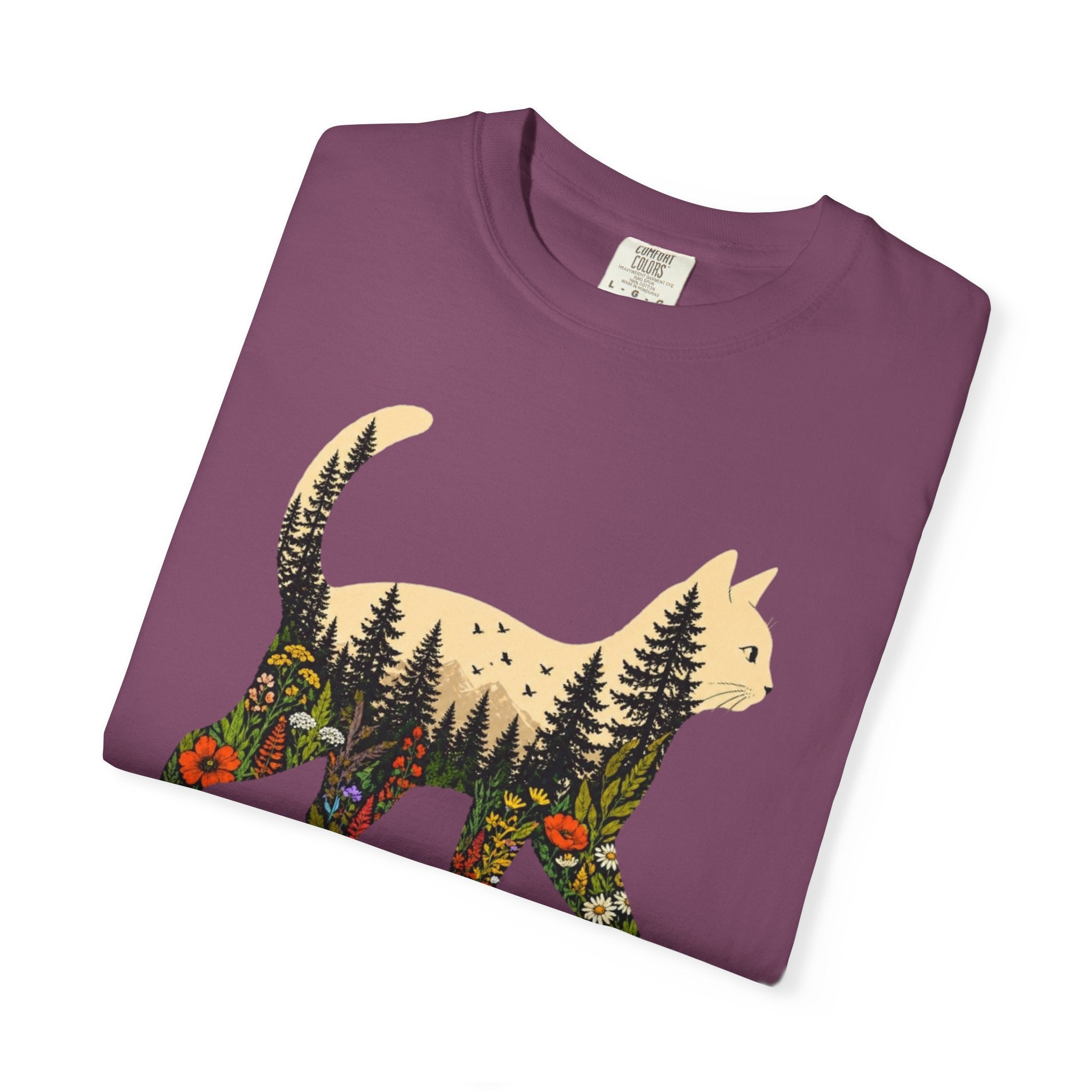 Woodland Cat Tee