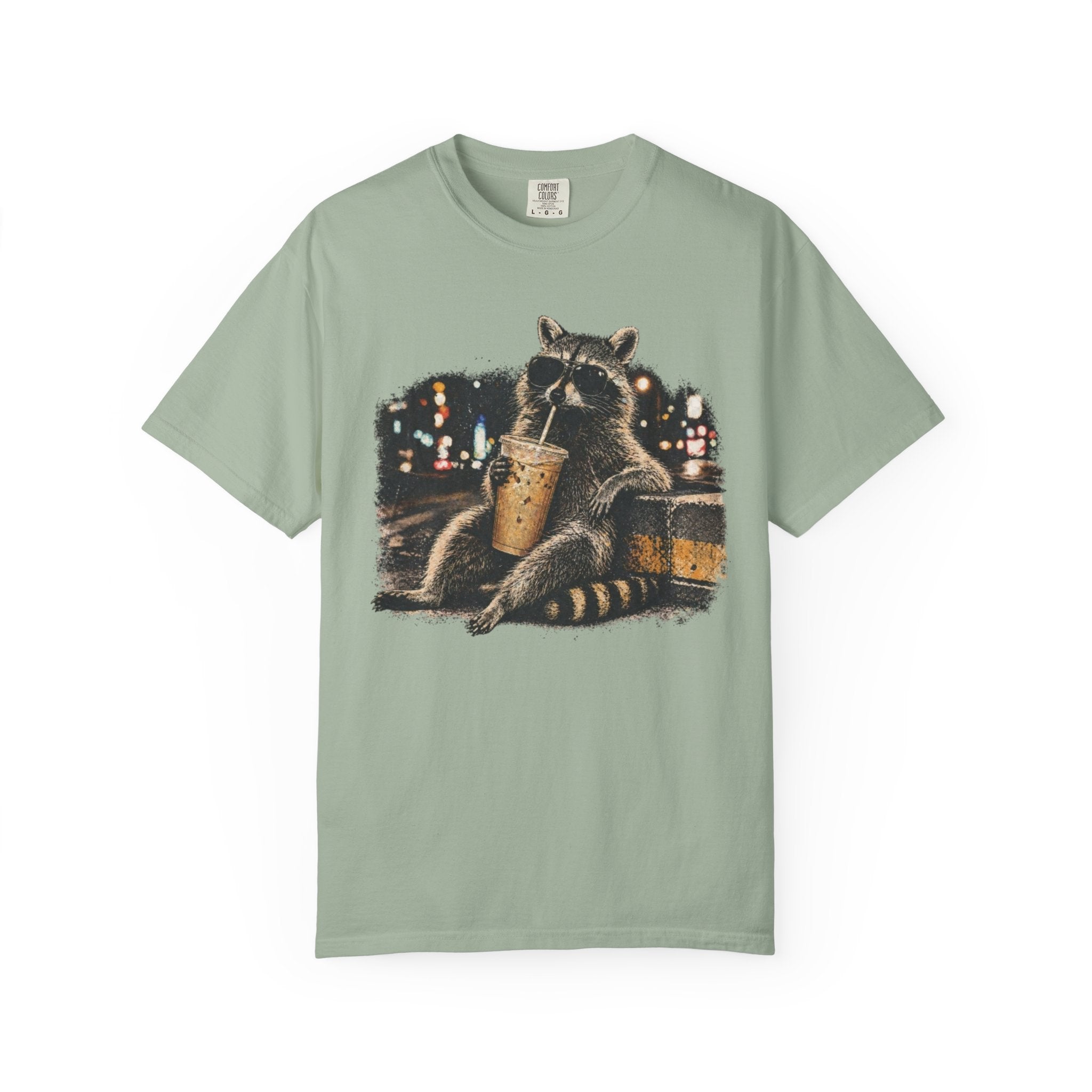 Coffee Raccoon Tee
