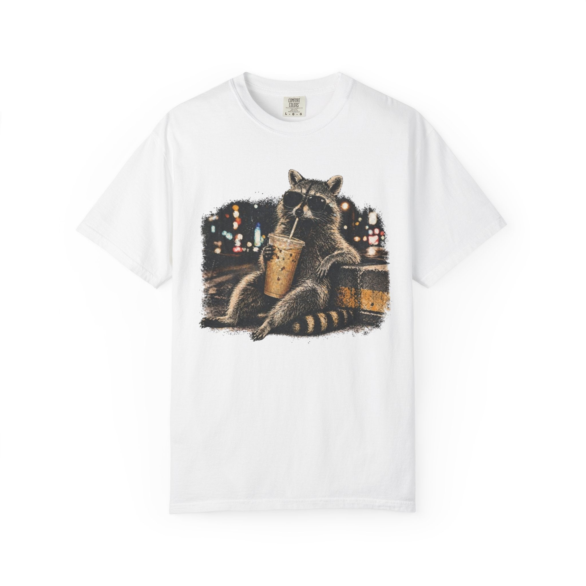 Coffee Raccoon Tee
