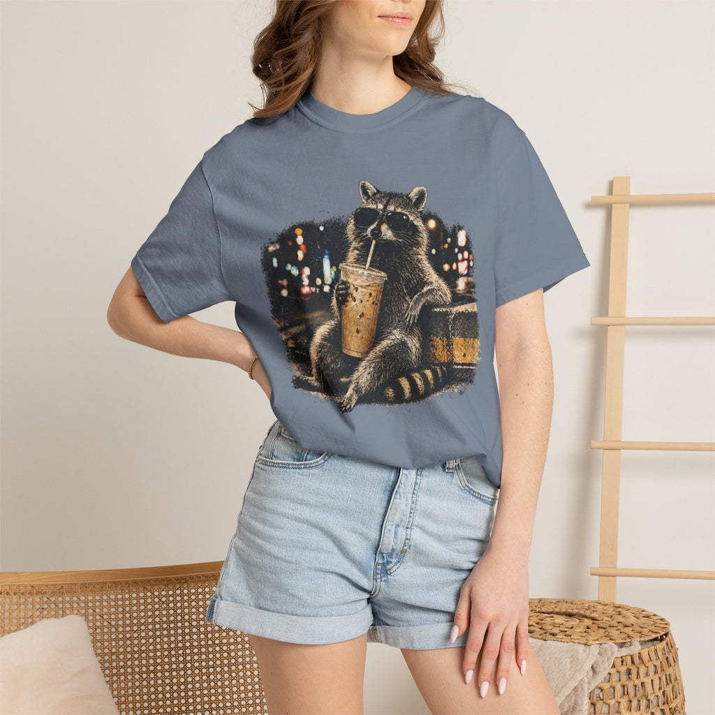 Coffee Raccoon Tee