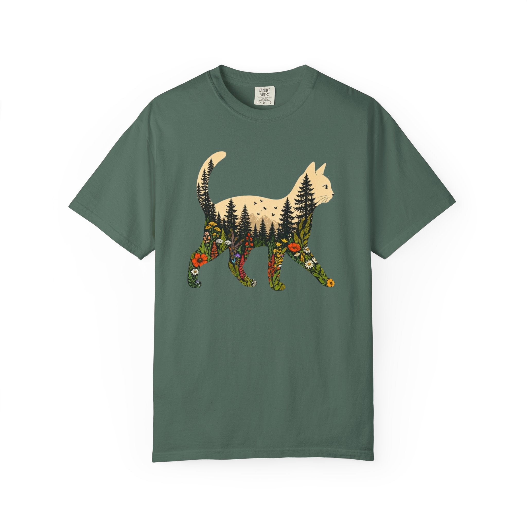 Woodland Cat Tee