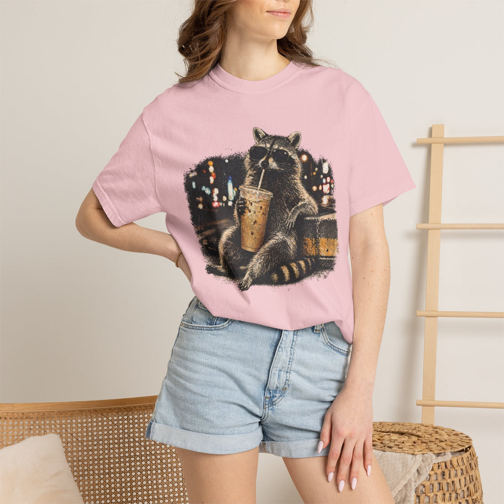 Coffee Raccoon Tee