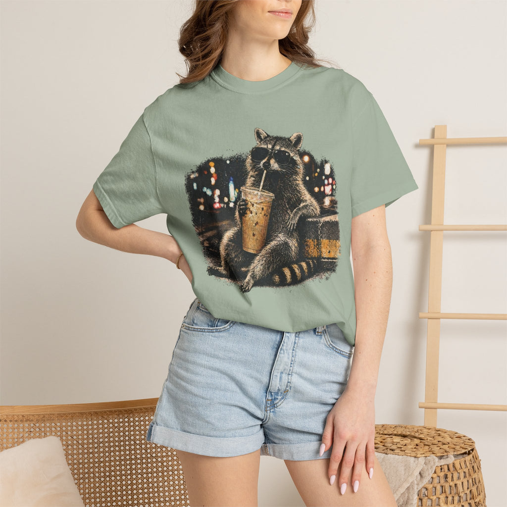Coffee Raccoon Tee